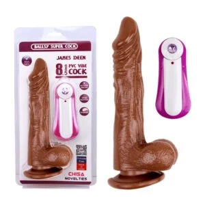 DEEN 8.5″ Vibrating Dildo