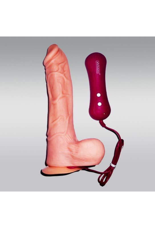 Sexflesh Multispeed Realistic Vibrator with Suction