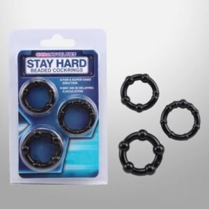 STAY HARD BEADED COCKRINGS