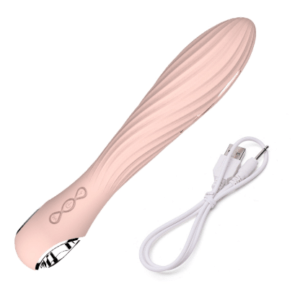 Soft Silicone USB Electric Shock Wand Massager for Women