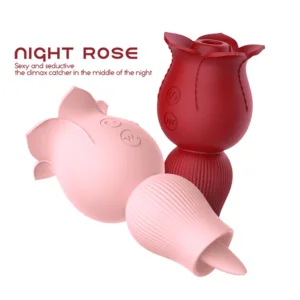 Rose Tongue Vibrator Women Sex Toys