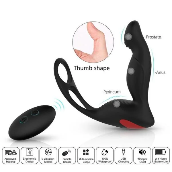 Male Prostate Massager Sex Toys for A Couple Men Gay Adults