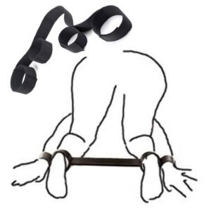 Adjustable Handcuffs Ankle Nylon Straps Fetish Sex Products
