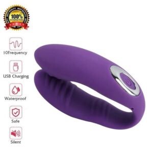 Silicone U Shape Vibrator Rechargeable