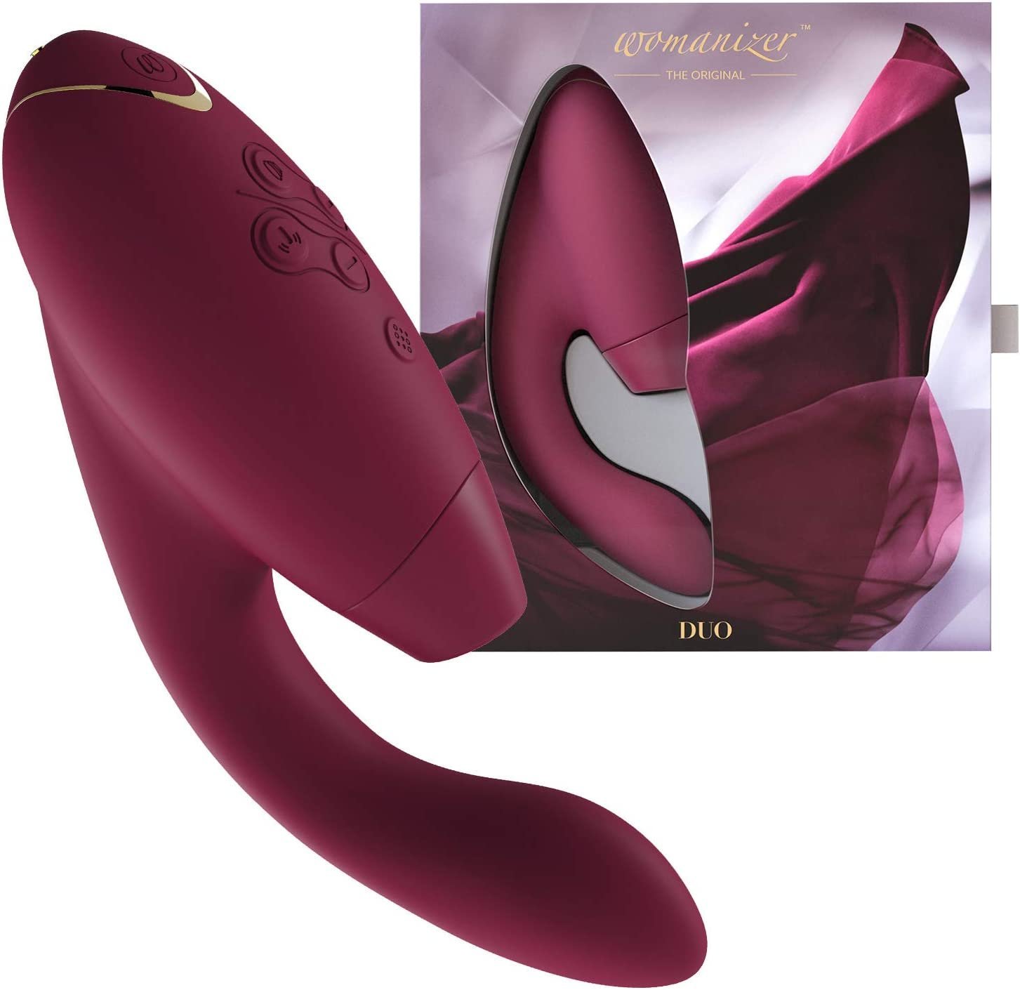 Womanizer Duo Clitoral Sucking Vibrator