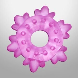 HEAVY COCK RING-ICE FLOWER