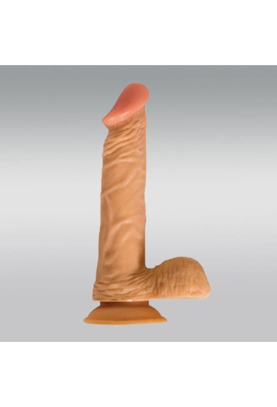 8 INCH SUCTION CUP REALISTIC NON VIBRATOR DILDO