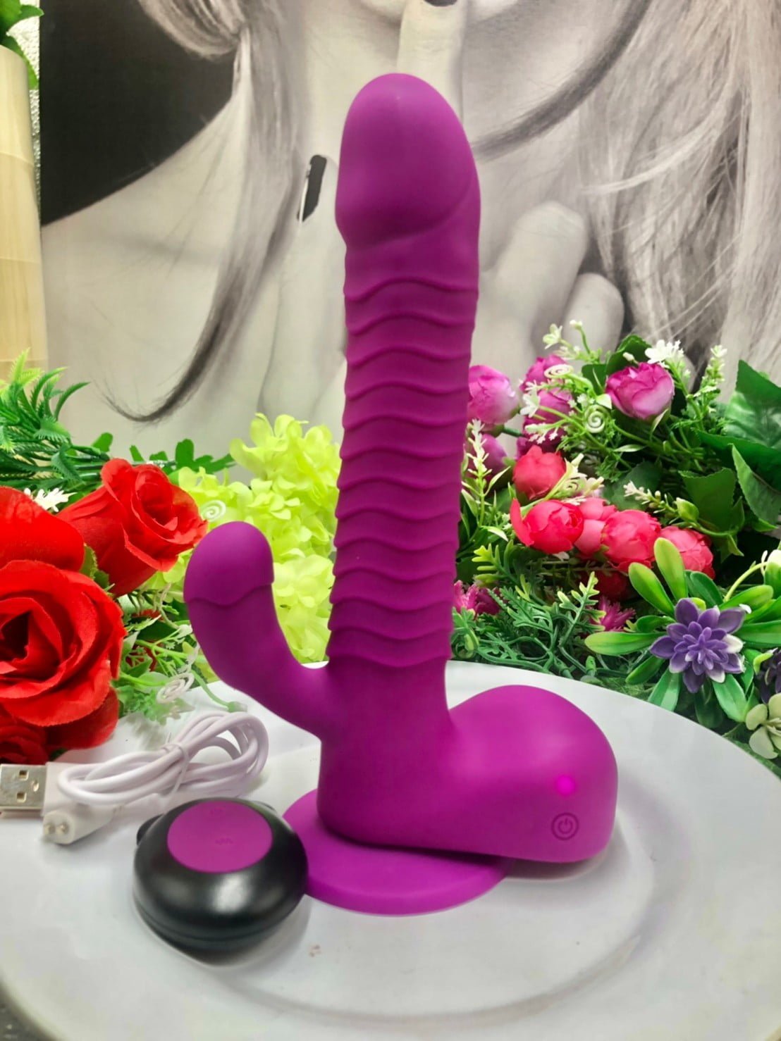 Realistic Rabbit Dildo